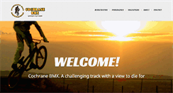 Desktop Screenshot of cochranebmx.com